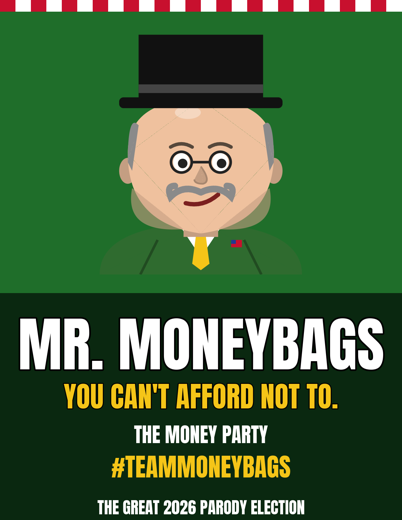 Mr. Moneybags McGee — poster